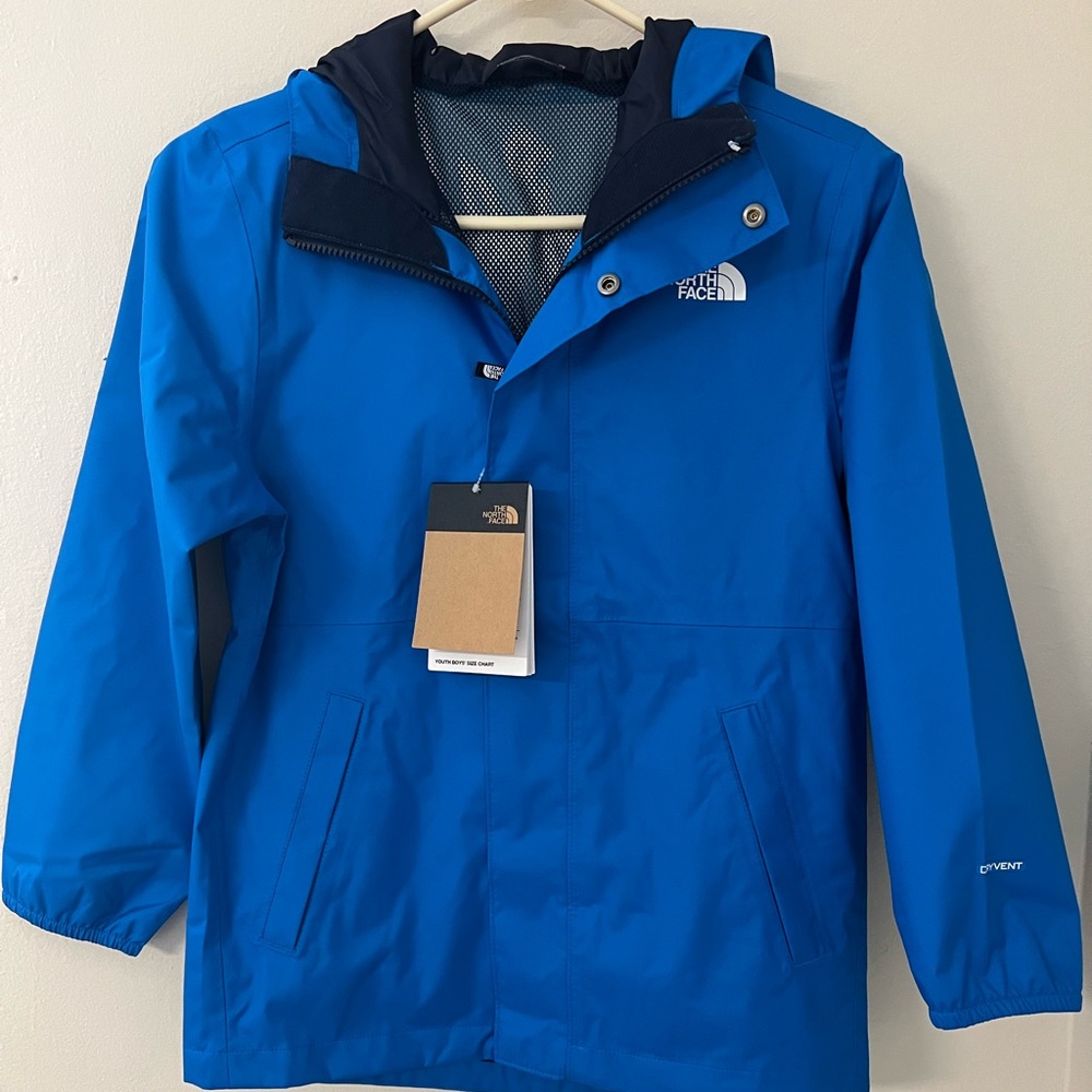 Boys Blue Rain Jacket